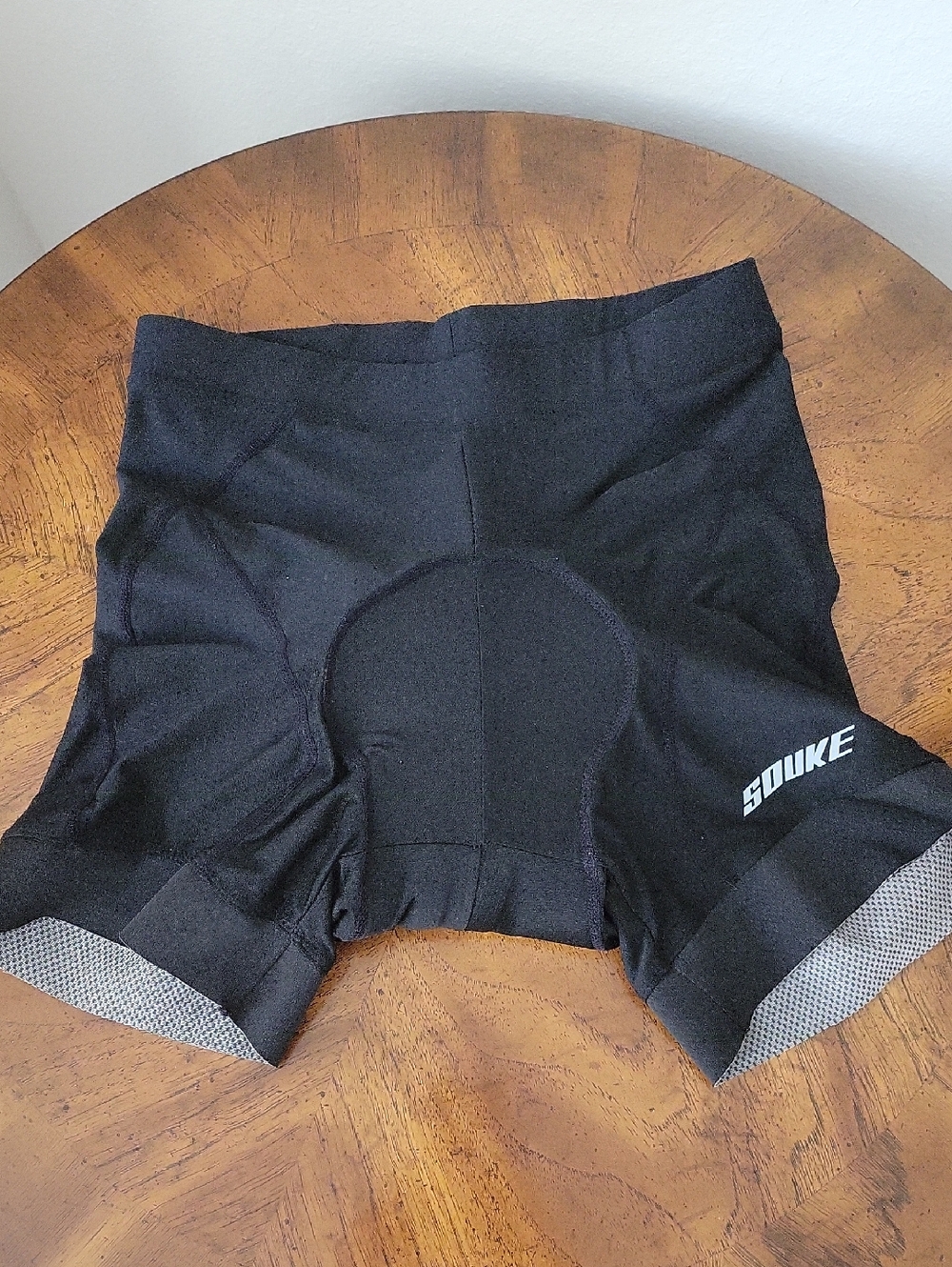 Souke 4D Padded Men's Cycling Underwear Shorts, Anti-Slip Leg Grips, S, VGUC